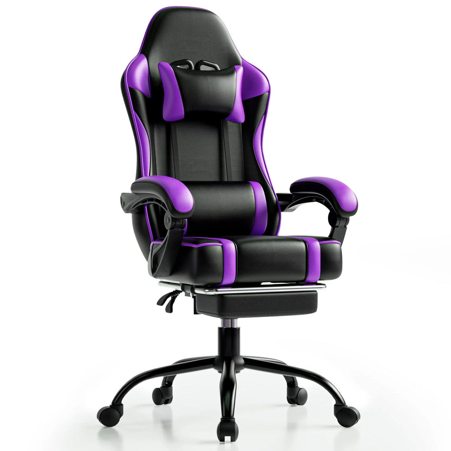 AnYu Furniture Ergonomic Gaming Chair Recliner With Massager