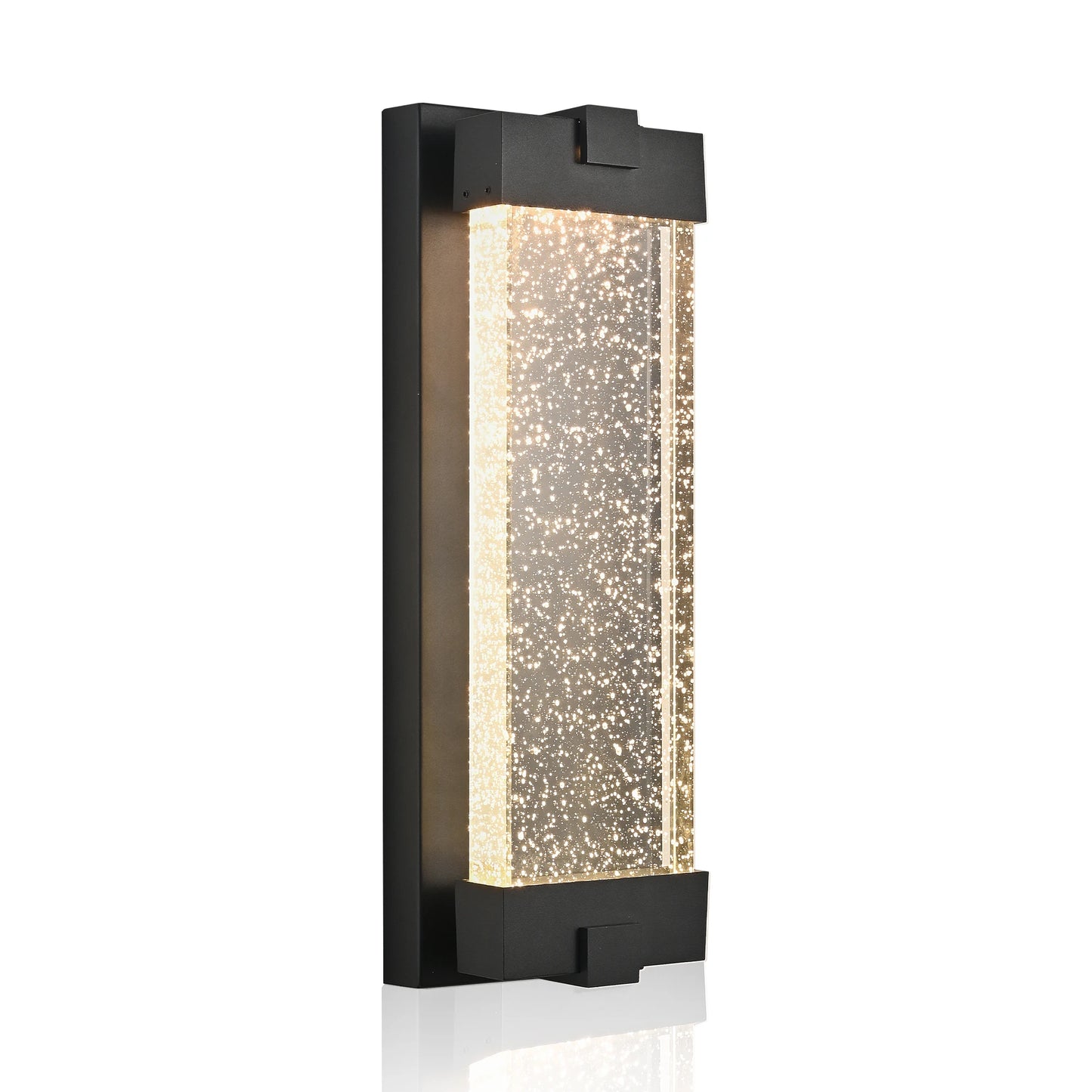 FAISHILAN Aluminium LED Outdoor Wall Light Bubble Glass Sconce