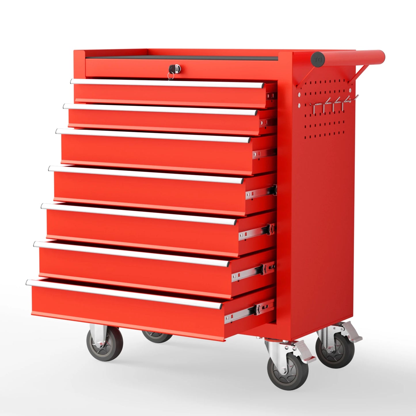 Kieperi 7-Drawer Rolling Tool Chest With Heavy Wheels