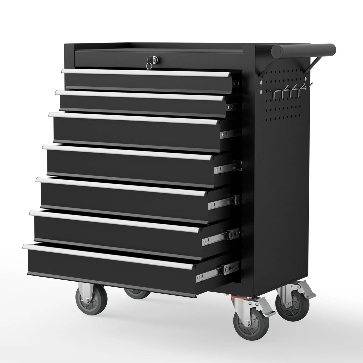 Kieperi 7-Drawer Rolling Tool Chest With Heavy Wheels