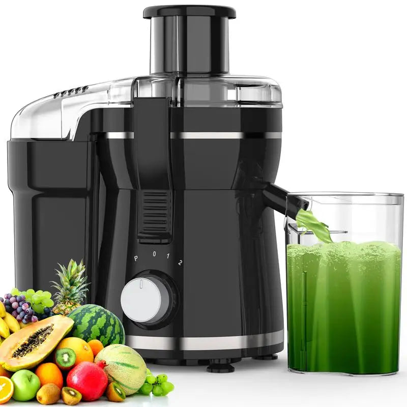 HAOYUNMA Powerful Juicer Machine 500W Wide Chute Centrifugal