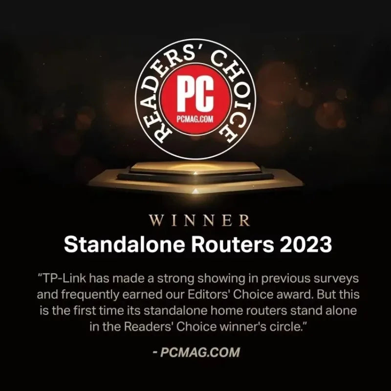 Tri-Band BE9300 WiFi 7 Router BE550 9.2Gbps Extended Coverage VPN