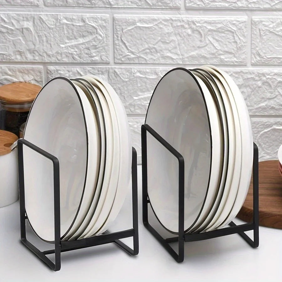 Stainless Steel Dish Rack Vertical Plate Holder For Plates