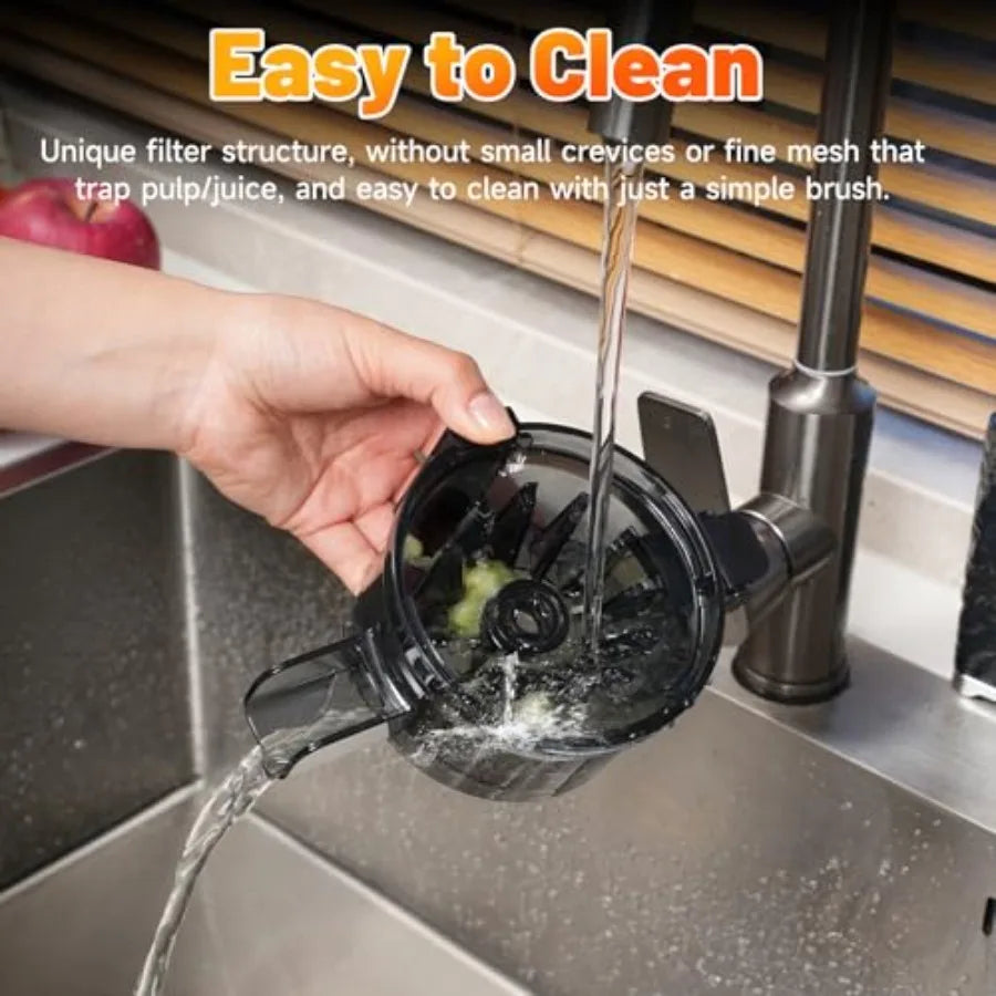 MDNG BPA Free Cold Press Slow Masticating Juicer