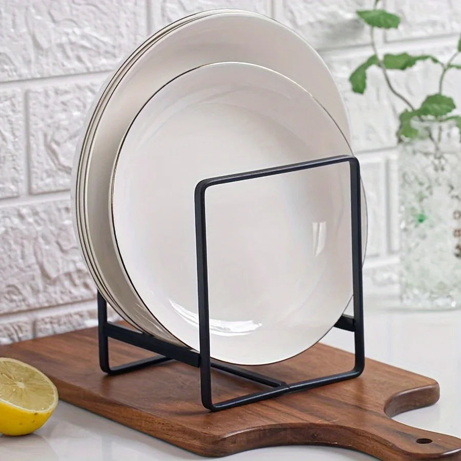 Stainless Steel Dish Rack Vertical Plate Holder For Plates