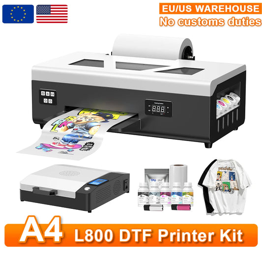 TOPPARTS DTF Printer Direct To Film For Textiles Printing