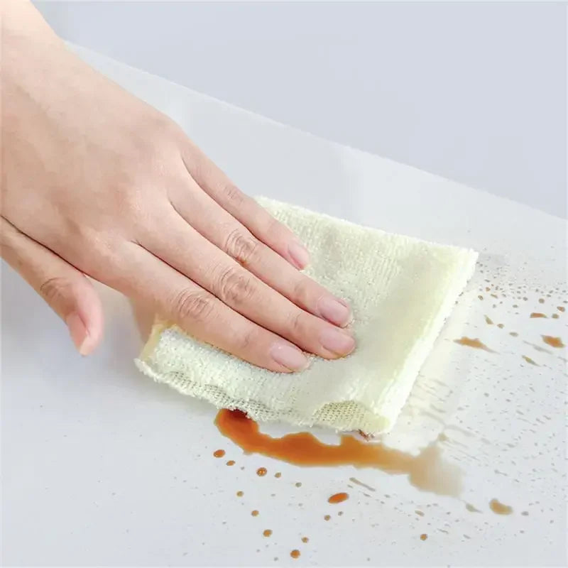 Simulated Thick Marble Tile Floor Sticker PVC Waterproof Wall Decor