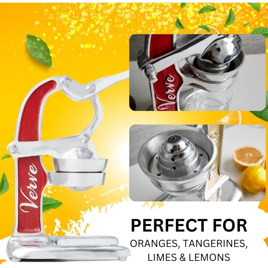MDNG Manual Juicer Cast Aluminum Professional Hand Press