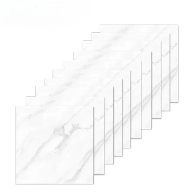 Imitation Marble 3D Ceramic Tile Self Adhesive Waterproof Wall Sticker