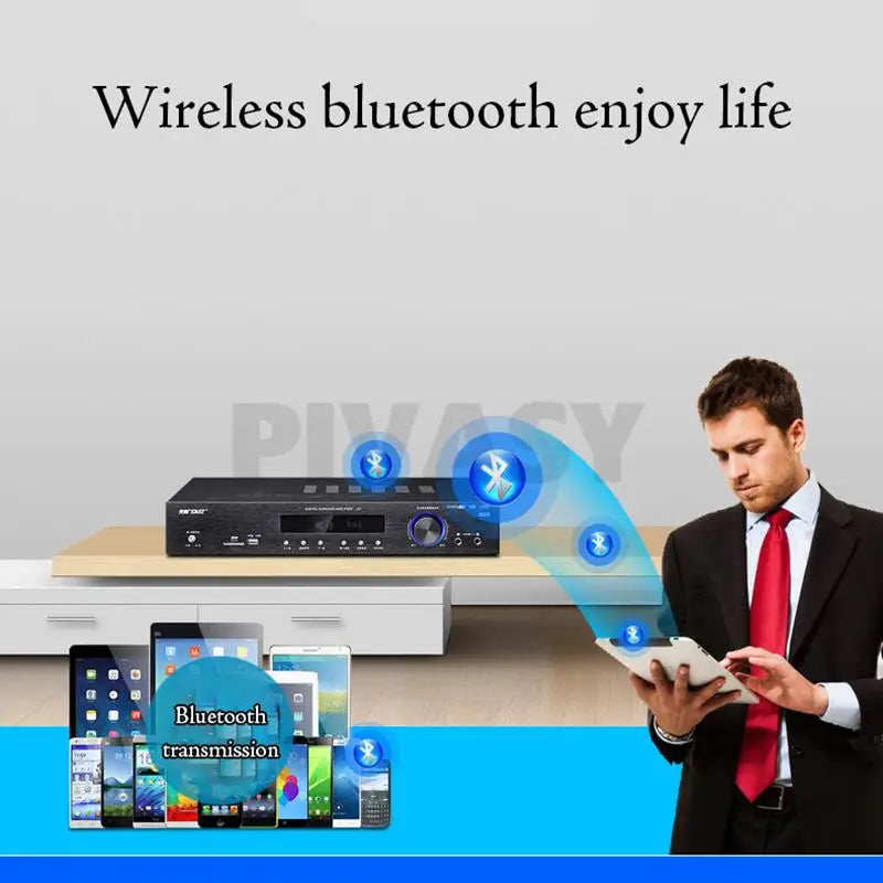 Branwish Six Channel Bluetooth HiFi Amplifier 300W