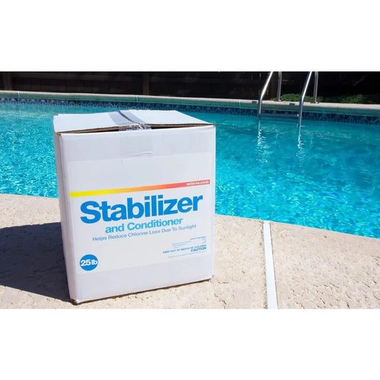 Swimming Pool Stabilizer and Conditioner Longer Lasting Sanitation