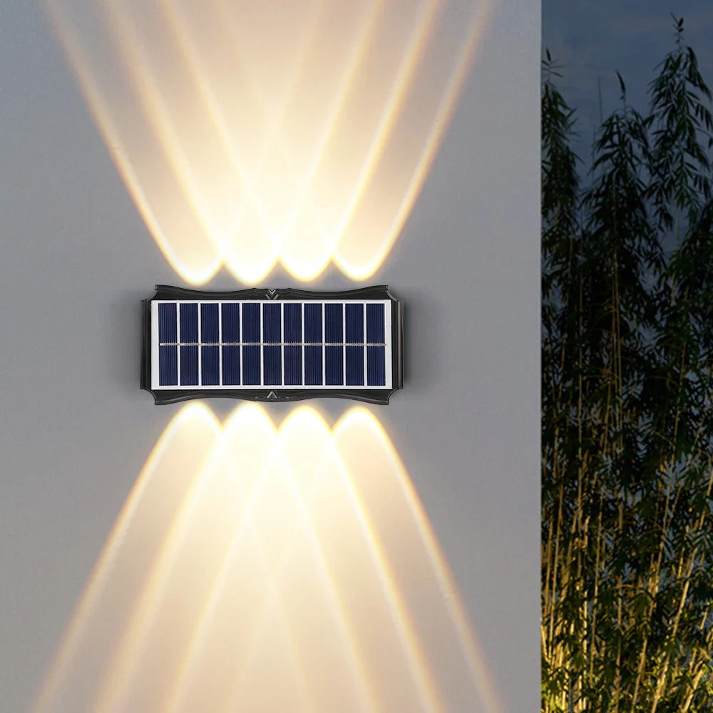 CHENBEN Solar Wall Light LED Courtyard Outdoor Garden Lamp Waterproof