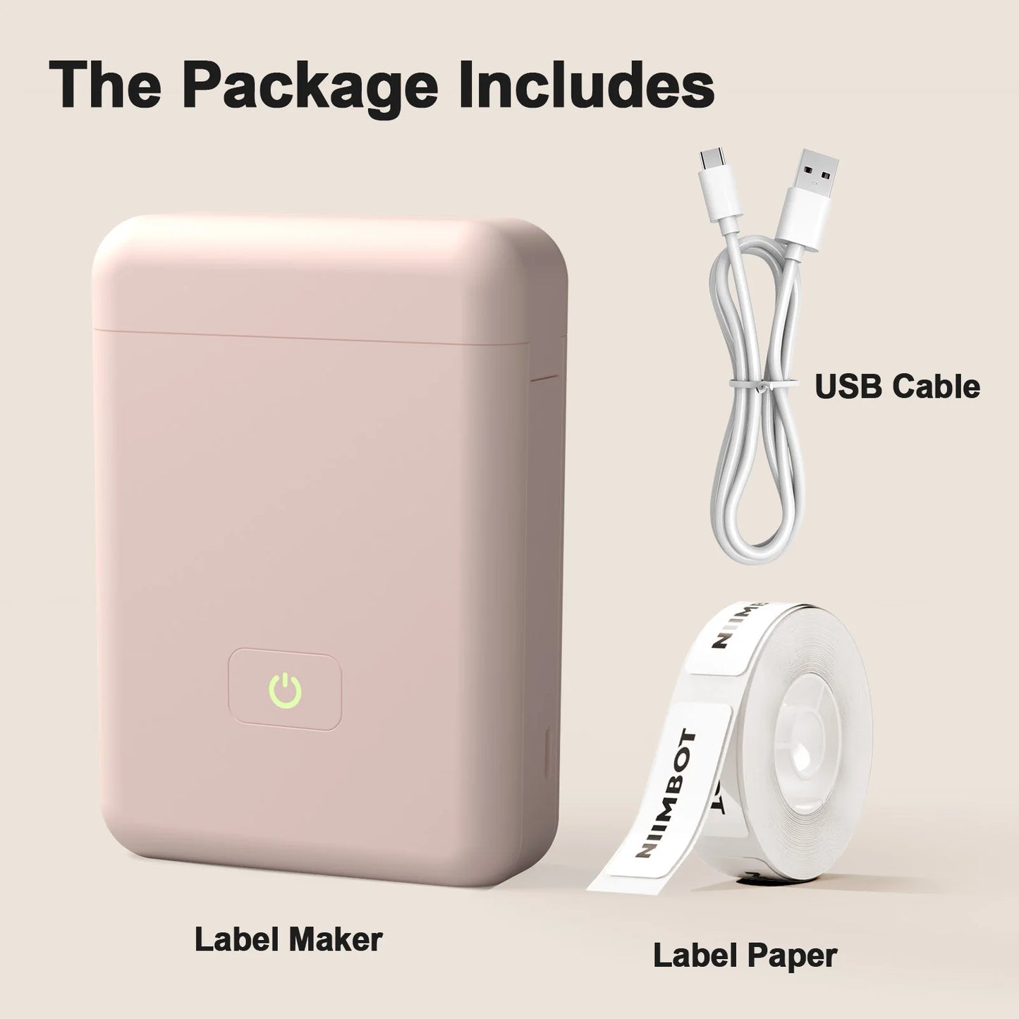 TakeYou Label Maker Portable Printer For Home Office Organization