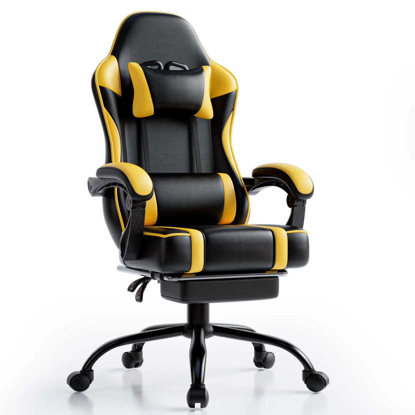 AnYu Furniture Ergonomic Gaming Chair Recliner With Massager