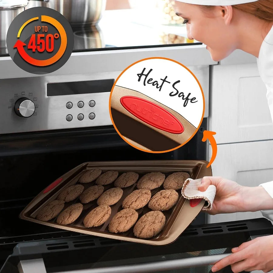 Hign-concerned Nonstick Bakeware Set With Loaf And Muffin Pans