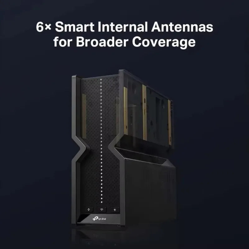 Tri-Band BE9300 WiFi 7 Router BE550 9.2Gbps Extended Coverage VPN