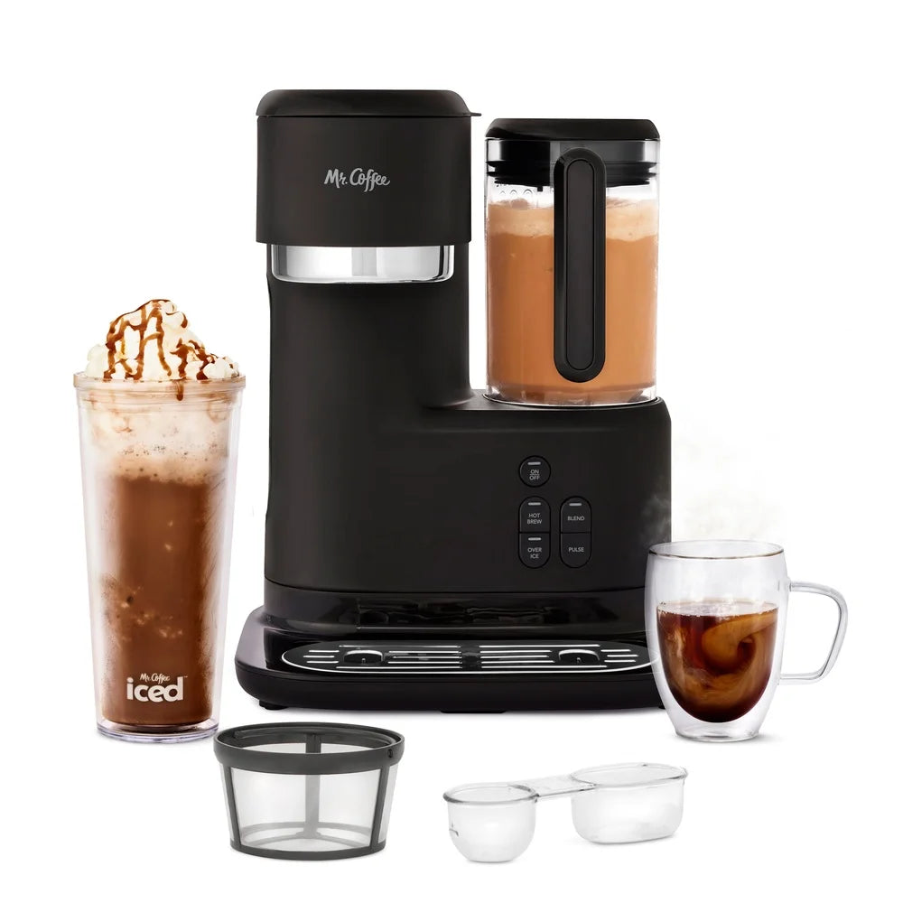 XMSJ 3 In 1 Single Serve Coffee Maker And Blender With Reusable Tumbler