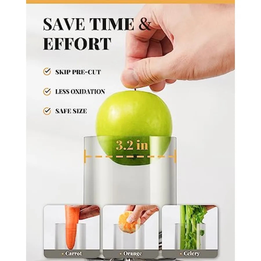 MDNG 1200W Juicer Machine With Titanium Enhanced Blade