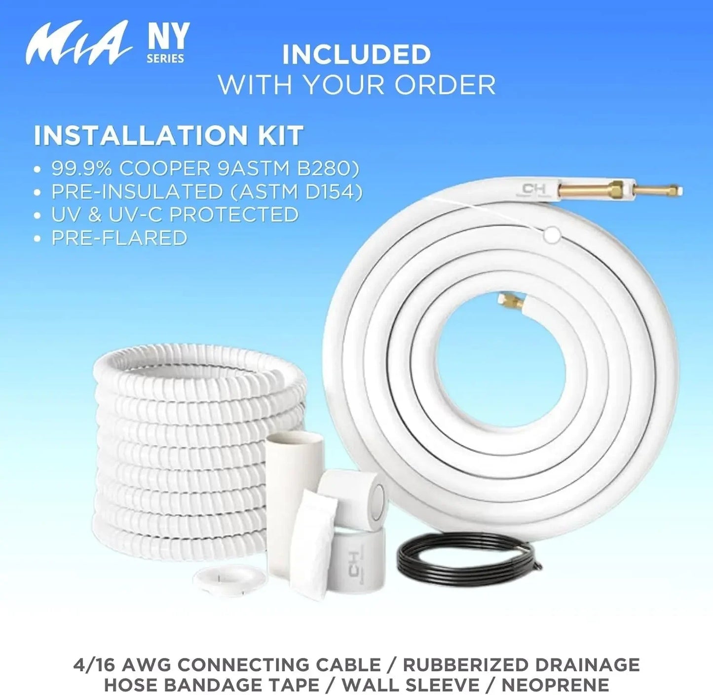 Cooper Hunter Mia Series Mini Split Inverter Heat Pump