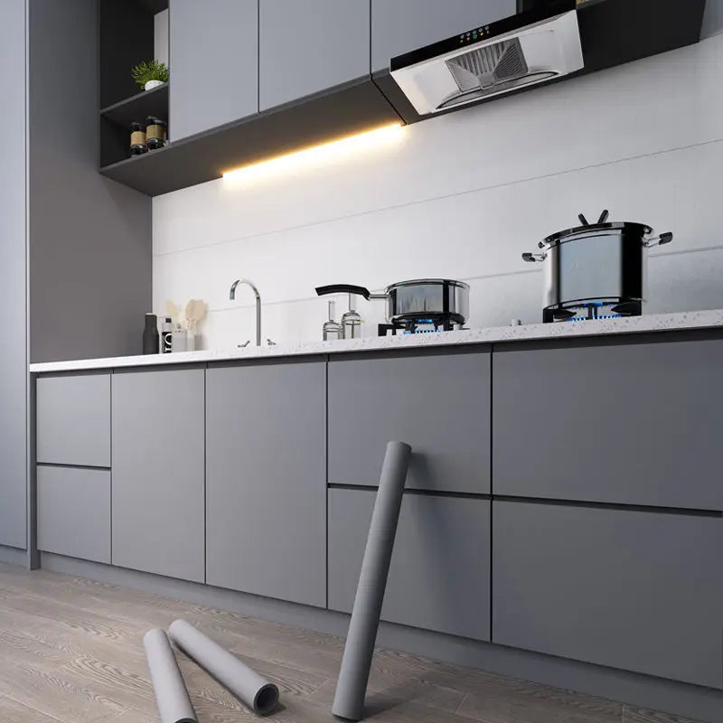 Removable Self-Adhesive Vinyl Wallpaper for Cabinets and Walls Waterproof