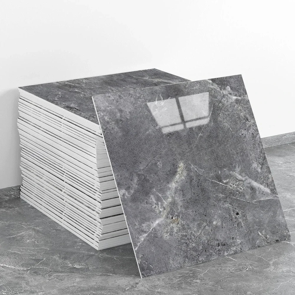 Imitation Marble 3D Ceramic Tile Self Adhesive Waterproof Wall Sticker