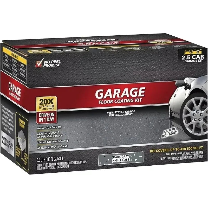 Polycuramine Garage Floor Coating Kit For Concrete