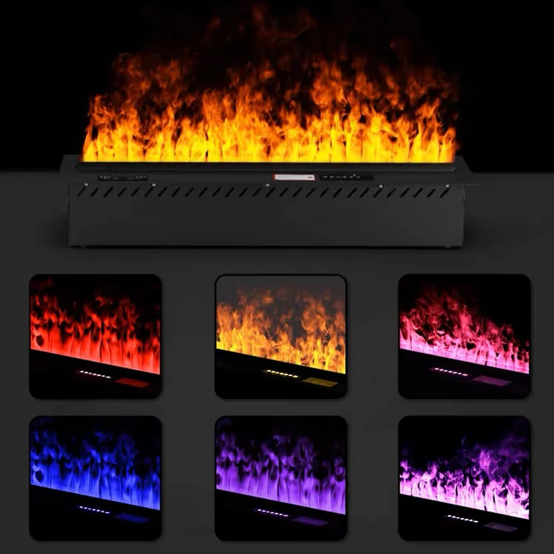 AFLYEVER Water Vapor Fireplace With 3D Flame And Tuya App