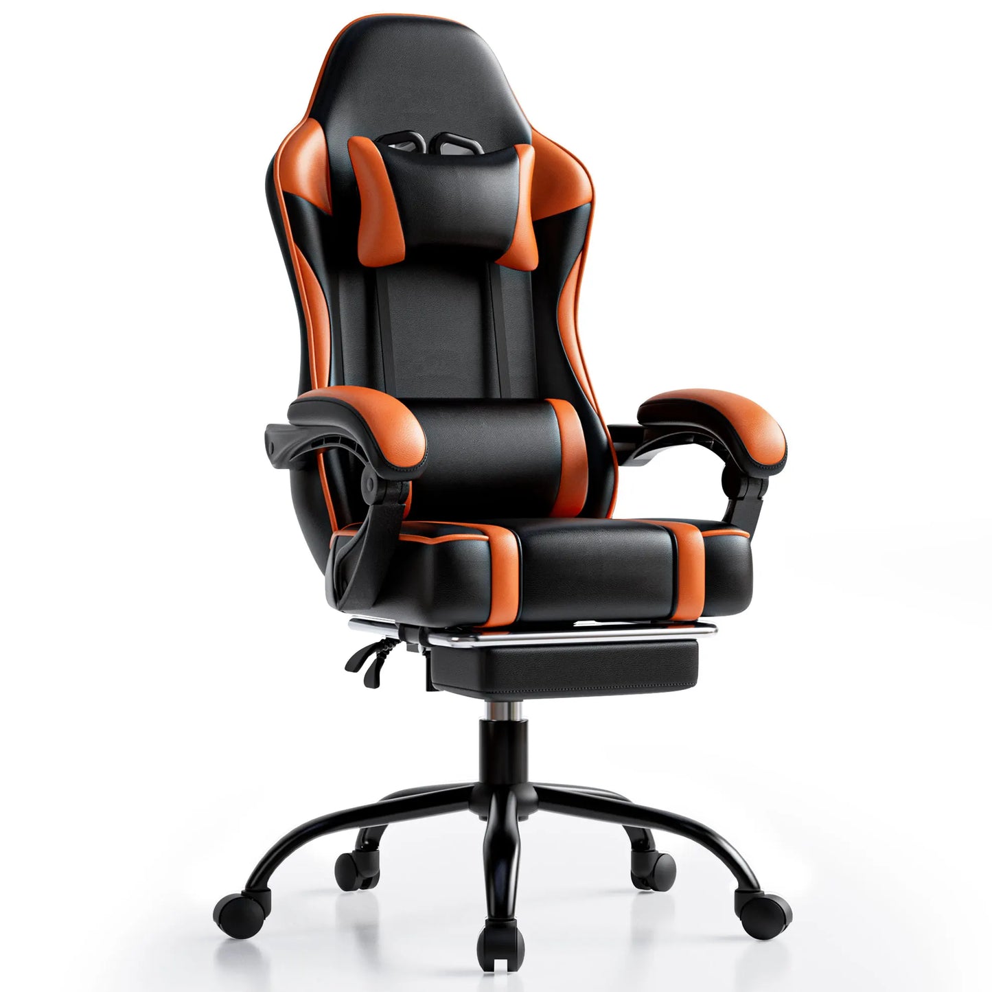 AnYu Furniture Ergonomic Gaming Chair Recliner With Massager