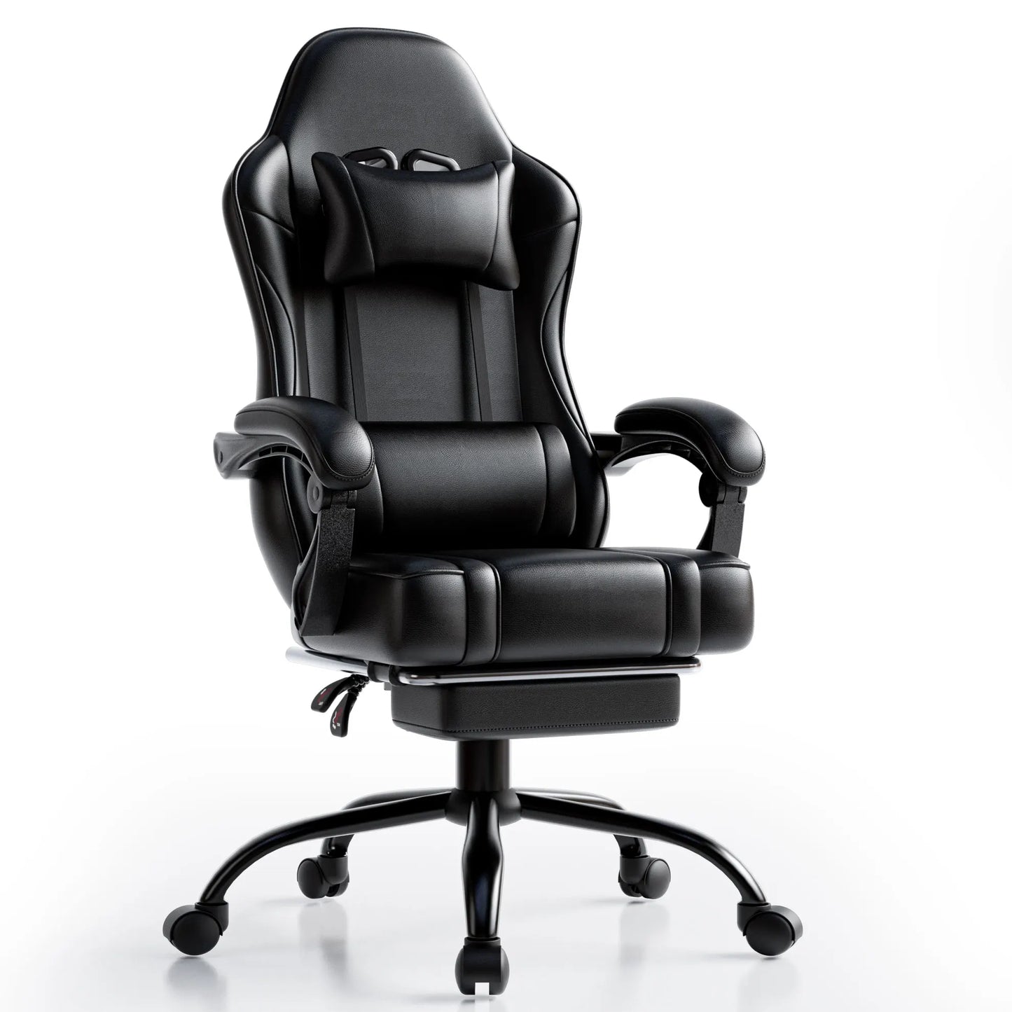 AnYu Furniture Ergonomic Gaming Chair Recliner With Massager
