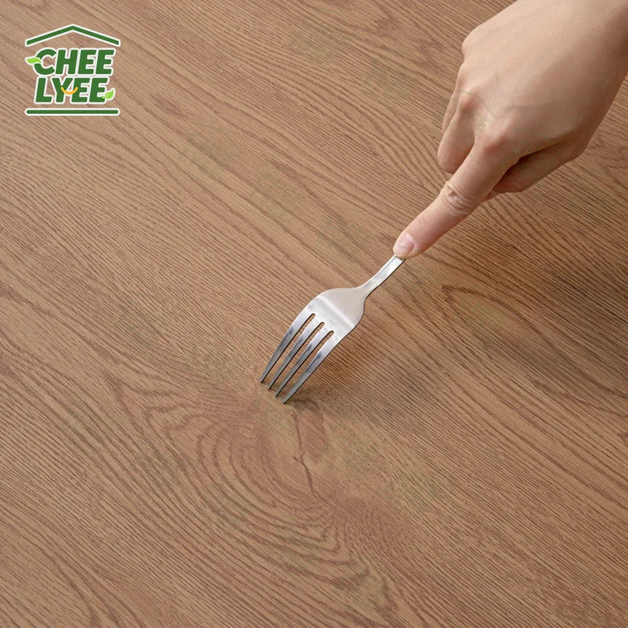 Two Rolls Self Adhesive Wall And Floor Sticker Wood Grain Marble