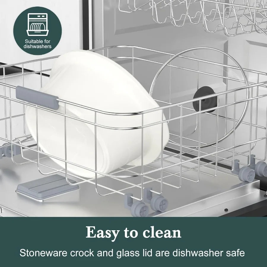 MDNG Programmable Slow Cooker With Timer For Family Dinners