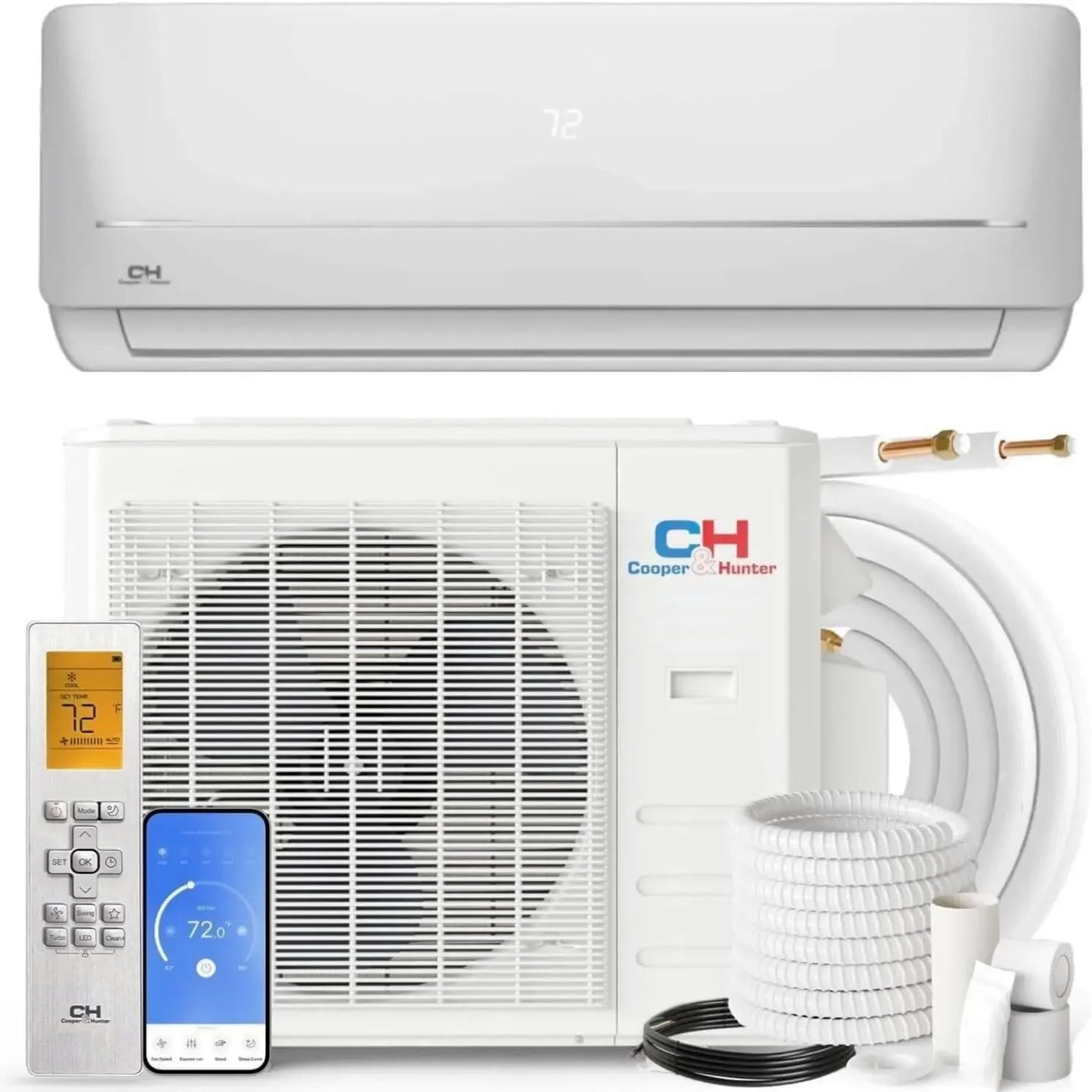 Cooper Hunter Mia Series Mini Split Inverter Heat Pump