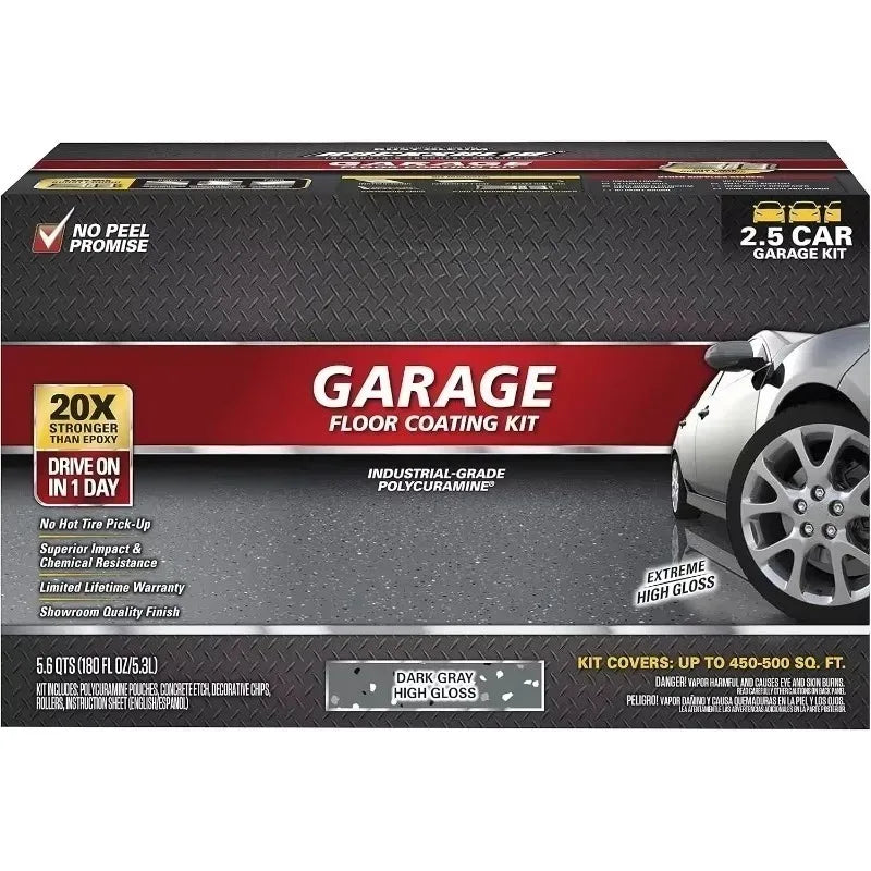 Polycuramine Garage Floor Coating Kit For Concrete